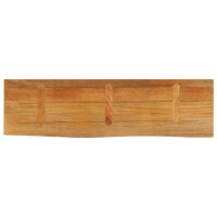 vidaXL Tischplatte mit Baumkante 100x40x3,8 cm Massivholz Mango