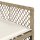 vidaXL 5-tlg. Garten-Essgruppe mit Kissen Beige Poly Rattan