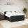 vidaXL Boxspringbett mit Matratze Schwarz 200x200 cm Samt