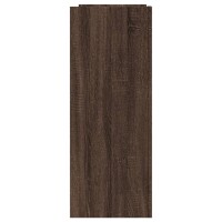 vidaXL Konsolentisch Braun Eichen-Optik 100x35x90 cm Holzwerkstoff