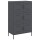 vidaXL Highboard Anthrazit 68x39x113 cm Stahl