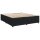 vidaXL Boxspringbett mit Matratze Schwarz 200x200 cm Samt