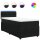 vidaXL Boxspringbett mit Matratze Schwarz 90x190 cm Samt