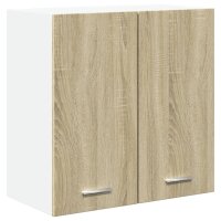 vidaXL Hängeschrank Sonoma-Eiche 60x31x60 cm...