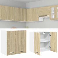 vidaXL Hängeschrank Sonoma-Eiche 60x31x60 cm...