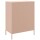 vidaXL Sideboard Rosa 68x39x89 cm Stahl