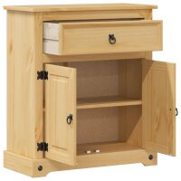 vidaXL Badschrank Corona 70x33x80 cm Massivholz Kiefer