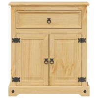 vidaXL Badschrank Corona 70x33x80 cm Massivholz Kiefer