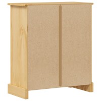 vidaXL Badschrank Corona 70x33x80 cm Massivholz Kiefer