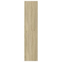 vidaXL Highboard Sonoma-Eiche 50x41x185 cm Holzwerkstoff