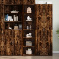 vidaXL Highboard R&auml;uchereiche 45x41x185 cm Holzwerkstoff