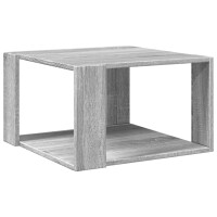 vidaXL Couchtisch Grau Sonoma-Eiche 51,5x51,5x30 cm...