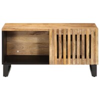 vidaXL Couchtisch 80x51x40 cm Raues Massives Mangoholz