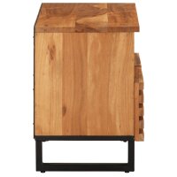 vidaXL TV-Schrank 70x34x46 cm Massivholz Akazie