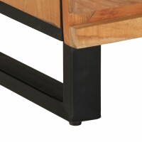 vidaXL TV-Schrank 70x34x46 cm Massivholz Akazie