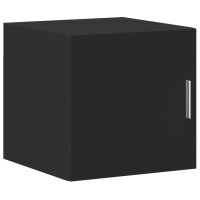 vidaXL Wandschrank Schwarz 40x42,5x40 cm Holzwerkstoff