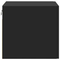 vidaXL Wandschrank Schwarz 45x42,5x40 cm Holzwerkstoff