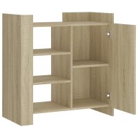 vidaXL Sideboard Sonoma-Eiche 73,5x35x75 cm Holzwerkstoff