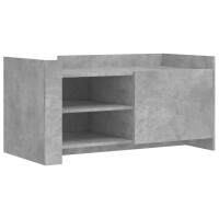 vidaXL Couchtisch Betongrau 100x50x50 cm Holzwerkstoff