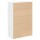 vidaXL Highboard Wei&szlig; 80x42,5x124 cm Holzwerkstoff