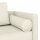 vidaXL Chaiselongue mit Kissen Creme Samt