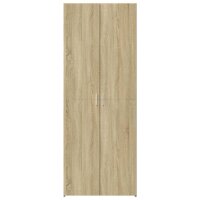 vidaXL Highboard Sonoma-Eiche 70x42,5x185 cm Holzwerkstoff