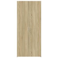 vidaXL Highboard Sonoma-Eiche 70x42,5x185 cm Holzwerkstoff