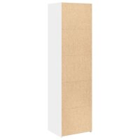 vidaXL Highboard Wei&szlig; 50x41x185 cm Holzwerkstoff