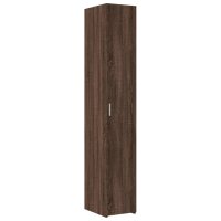 vidaXL Highboard Braun Eichen-Optik 30x42,5x185 cm Holzwerkstoff