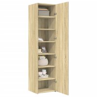 vidaXL Highboard Sonoma-Eiche 45x42,5x185 cm Holzwerkstoff