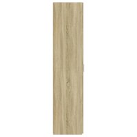 vidaXL Highboard Sonoma-Eiche 45x42,5x185 cm Holzwerkstoff