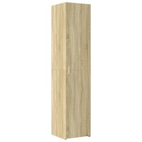 vidaXL Highboard Sonoma-Eiche 40x42,5x185 cm Holzwerkstoff