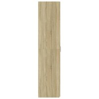 vidaXL Highboard Sonoma-Eiche 40x42,5x185 cm Holzwerkstoff