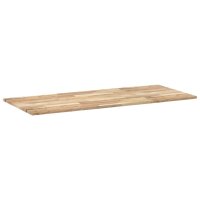 vidaXL Waschtischplatte Unbehandelt 120x60x2 cm Massivholz Akazie