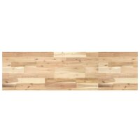 vidaXL Waschtischplatte Unbehandelt 160x40x4 cm Massivholz Akazie