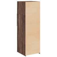 vidaXL Highboard Braun Eichen-Optik 40x42,5x124 cm Holzwerkstoff