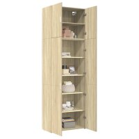 vidaXL Highboard Sonoma-Eiche 80x42,5x249 cm Holzwerkstoff