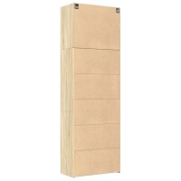 vidaXL Highboard Sonoma-Eiche 80x42,5x249 cm Holzwerkstoff