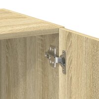 vidaXL Highboard Sonoma-Eiche 80x42,5x249 cm Holzwerkstoff