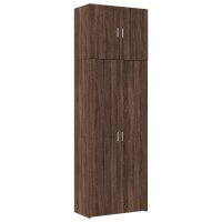 vidaXL Highboard Braun Eichen-Optik 80x42,5x249 cm...