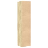 vidaXL Highboard Sonoma-Eiche 40x42,5x185 cm Holzwerkstoff