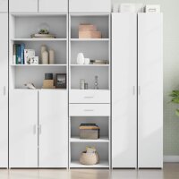 vidaXL Highboard Weiß 50x42,5x185 cm Holzwerkstoff