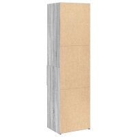 vidaXL Highboard Grau Sonoma 50x42,5x185 cm Holzwerkstoff