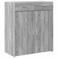 vidaXL Sideboard Grau Sonoma 80x42,5x93 cm Holzwerkstoff