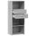 vidaXL Highboard Grau Sonoma 50x42,5x124 cm Holzwerkstoff