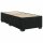 vidaXL Boxspringbett mit Matratze Schwarz 80x200 cm Samt