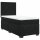 vidaXL Boxspringbett mit Matratze Schwarz 100x200 cm Samt