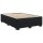 vidaXL Boxspringbett mit Matratze Schwarz 140x200 cm Samt