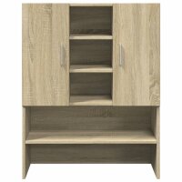 vidaXL Waschmaschinenschrank Sonoma-Eiche 70,5x24x90 cm