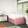 vidaXL Boxspringbett mit Matratze Rosa 80x200 cm Samt